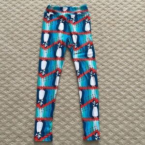LuLaRoe Disney Snow White Leggings, size tween/00-0